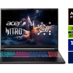 Acer Nitro V16 Gaming Laptop - AMD Ryzen 7 260 - NVIDIA GeForce RTX 5070 - 16GB RAM - 1TB SSD - Windows 11 Home (NH.U10AA.001)