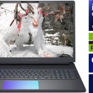 Dell Alienware Gaming Laptop - 18 Inch 2.5K WQXGA (2560x1600) 300Hz IPS Display, Intel Core Ultra 9 275HX, 64GB RAM - 2TB SSD, NVIDIA GeForce RTX 5090 24GB GDDR7, Windows 11 Home - Liquid Teal