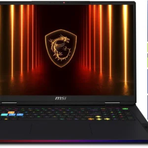 MSI Raider - 18" 120 Hz - Intel Core Ultra 9 285HX - GeForce RTX 5090 Laptop GPU - 64GB DDR5 6400MHz Memory DDR5 6400 - 2TB SSD - Windows 11 Pro (Raider 18 HX AI A2XWJG-069US)