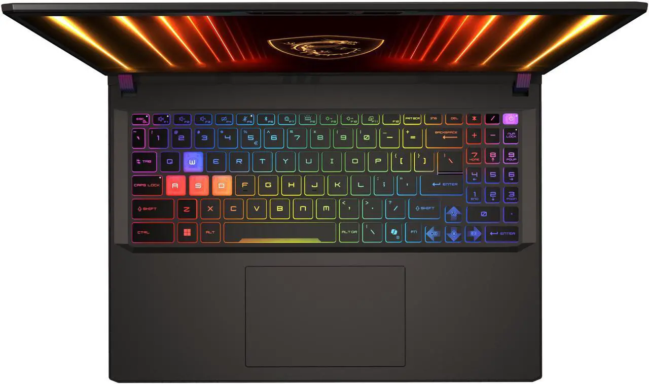 MSI Vector - 16" 144 Hz - Intel Core Ultra 7 255HX - GeForce RTX 5070 Ti Laptop GPU - 16GB Memory DDR5 5600 - 512GB SSD - Windows 11 Home - Image 12